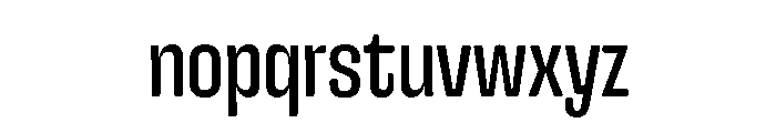 Snug LowNormal Instance Font LOWERCASE