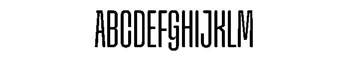 SnugCompact Light Font UPPERCASE