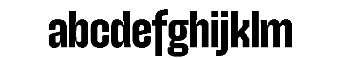 SnugSharp Bold Instance FONT