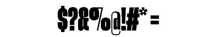 SnugSharp CmpBlack Instance Font OTHER CHARS