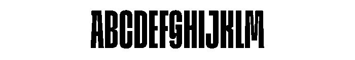SnugSharp CmpBold Instance Font UPPERCASE