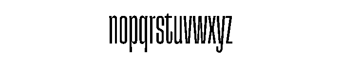 SnugSharp CmpLight Instance Font LOWERCASE