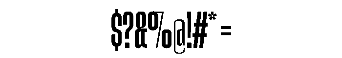 SnugSharp CmpMedium Instance Font OTHER CHARS