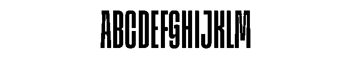 SnugSharp CmpMedium Instance Font UPPERCASE