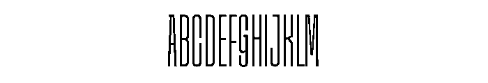 SnugSharp CmpXLight Instance Font UPPERCASE