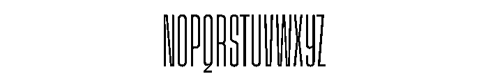 SnugSharp CmpXLight Instance Font UPPERCASE