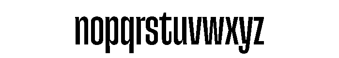 SnugSharp Cpct Instance Font LOWERCASE