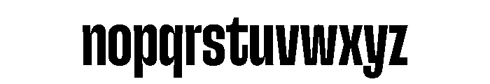SnugSharp CpctBold Instance Font LOWERCASE