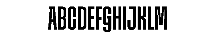 SnugSharp CpctMedium Instance Font UPPERCASE