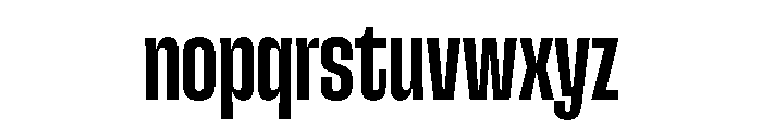 SnugSharp CpctSBold Instance Font LOWERCASE