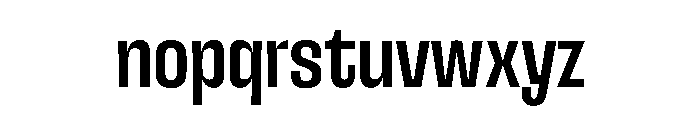SnugSharp L Instance Font LOWERCASE