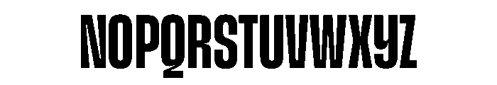 SnugSharp LCpctBold Instance Font UPPERCASE