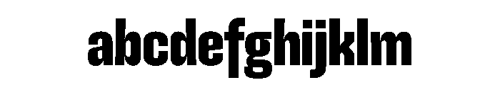 SnugSharp LCpctXBold Instance FONT