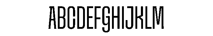 SnugSharp LLight Instance Font UPPERCASE