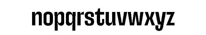 SnugSharp LMedium Instance Font LOWERCASE