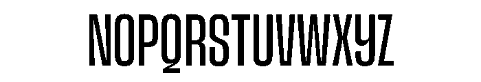 SnugSharp LNormal Instance Font UPPERCASE
