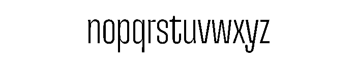SnugSharp LXLight Instance Font LOWERCASE