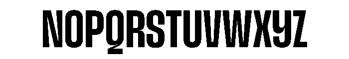 SnugSharp SBold Instance Font UPPERCASE