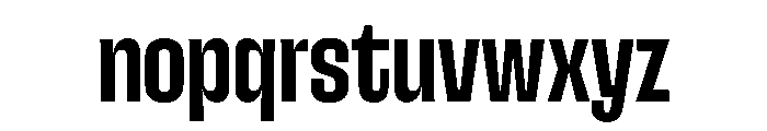 SnugSharp SBold Instance Font LOWERCASE