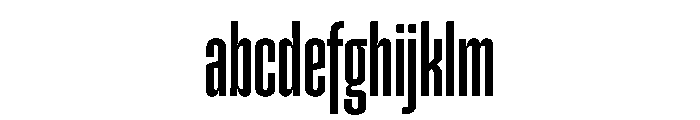SnugSharpCompressed Medium FONT