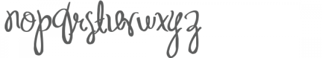 SNF Miss Molly Font LOWERCASE
