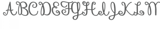 snf happily ever after upright bold Font UPPERCASE