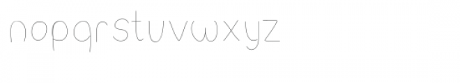 snowball sketch font Font LOWERCASE