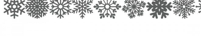 snowflake flurry dingbat font Font UPPERCASE