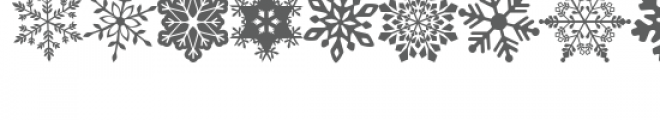 snowflakes dingbat font Font UPPERCASE