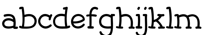 Snacktime Font LOWERCASE