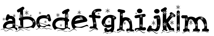 SnowedIn Font LOWERCASE