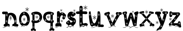 SnowedIn Font LOWERCASE