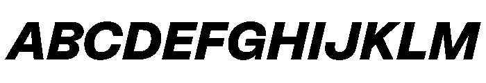 Sneak Black Italic Font UPPERCASE