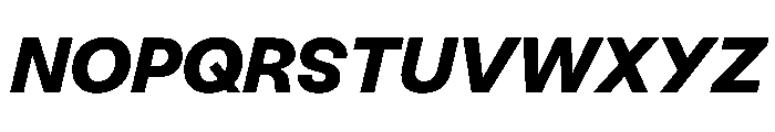 Sneak Black Italic Font UPPERCASE