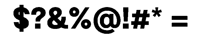 Sneak Black Font OTHER CHARS