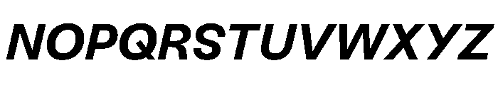 Sneak Bold Italic Font UPPERCASE