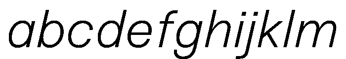 Sneak Light Italic FONT