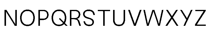 Sneak Light Font UPPERCASE