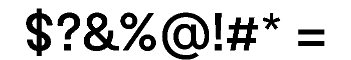 Sneak Medium Font OTHER CHARS
