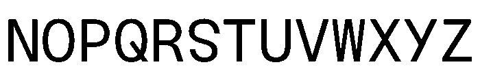 Sneak Mono Font UPPERCASE