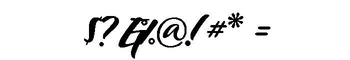 Sneaky Regular Font OTHER CHARS