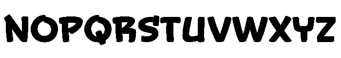 Snicker Bold Font UPPERCASE