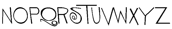 Sniplash Light Font UPPERCASE