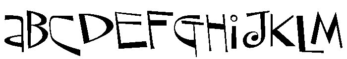 Sniplash Regular Font UPPERCASE