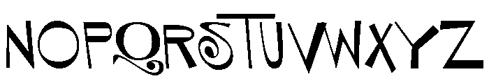 Sniplash Regular Font UPPERCASE