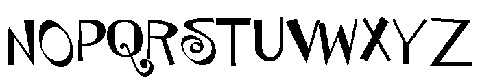 Sniplash Regular Font LOWERCASE