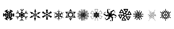 Snowflakes Regular FONT