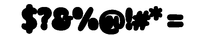 Socko Heavy Font OTHER CHARS