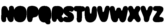 Socko Heavy Font UPPERCASE