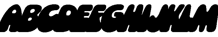 Socko Italic Font UPPERCASE